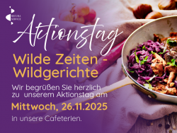 Aktionstag Wilde Zeiten -Wildgerichte